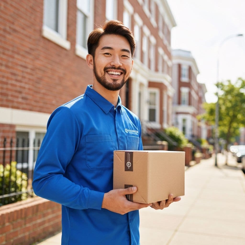 Professional delivery person